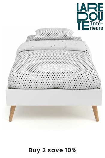 La Redoute Intérieurs White Jimi Bed with No Headboard (AC2788) | £210