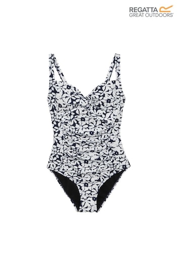 Regatta Blue Womens Sakari Tummy Control Swimsuit (AC3028) | £32