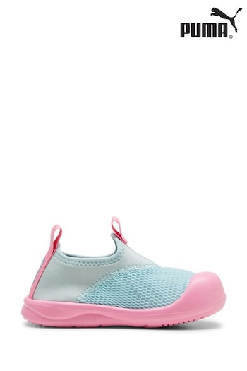 Puma Blue Kids Unisex Aquacat Shield Sandals (AC3605) | £30