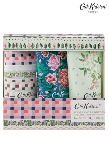 Cath Kidston Roots Raindrops Assorted Hand Cream Gift Set (AC3654) | £8