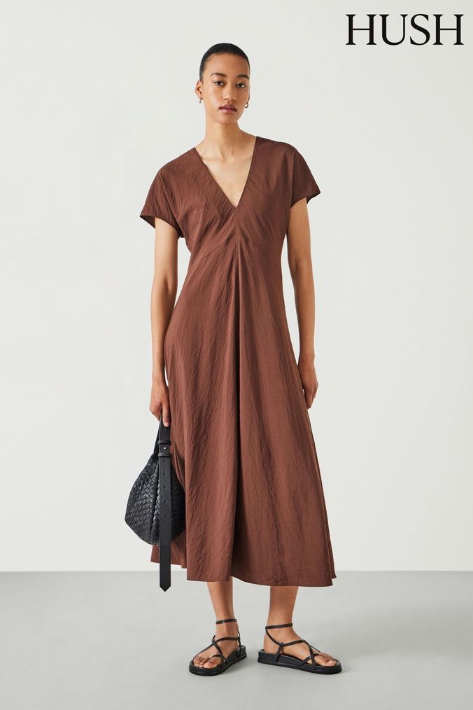 Buy Dresses Hush Casual Brown Online Next UK