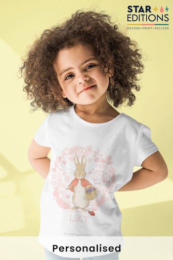 Star Editions Kids Personalised Flopsy 100% Cotton T-Shirt (AC3802) | £15