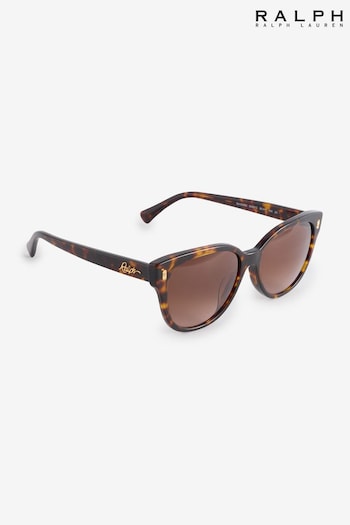 Ralph By Ralph Lauren RA5305U Irregular Brown Sunglasses (AC3873) | £96