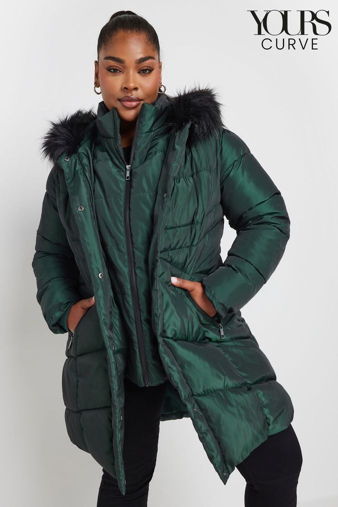 Womens Green Parka Coats Next Official Site