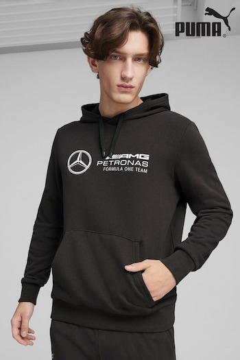 Puma Black Mens Mercedes AMG Petronas Motorsport ESS Hoodie (AC4501) | £60