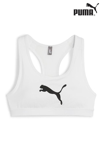 Puma White 4 Keeps Training Bra (AC4505) | £25