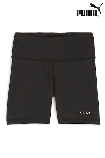 Puma Black Womens FIT High Waist 5 Shorts (AC4521) | £32