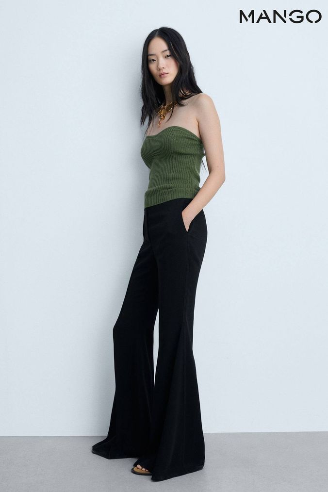 Mango trousers online top