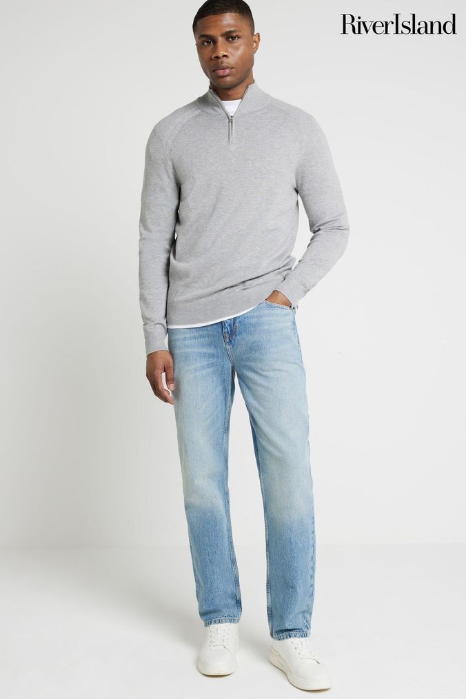 Plain grey jumpers top