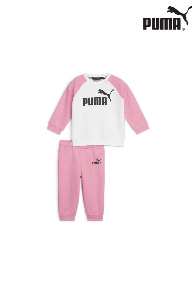 On cepte file kaplamal Puma grafi i Buy Newborn Girls Newborn Unisex Older Boys Younger Girls Joggers Puma Cotton Rompersuits Online ArvindShops