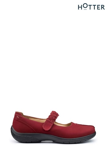 Hotter Red Regular Fit Shake II Touch-Fastening Shoes (AC5892) | £79