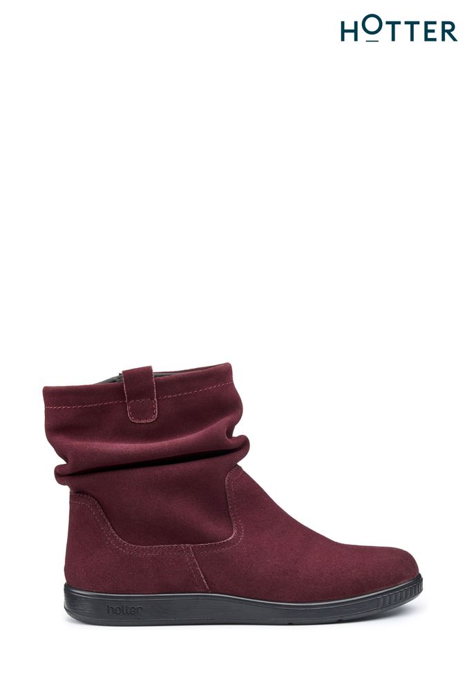 Fussbett studded sandals Buy Women s New In Boots Slippers UK 5 EU 38 Hotter Red Online ArvindShops