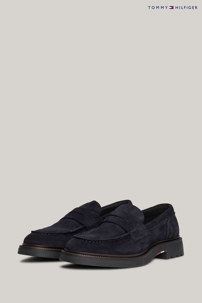 Mens Blue Loafers Light Blue Navy Blue Loafers Next UK