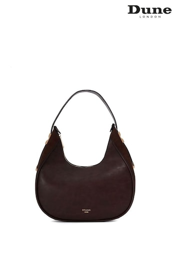 Dune London Brown Dedicated Smart Scoop Shoulder Bag (AC7447) | £80