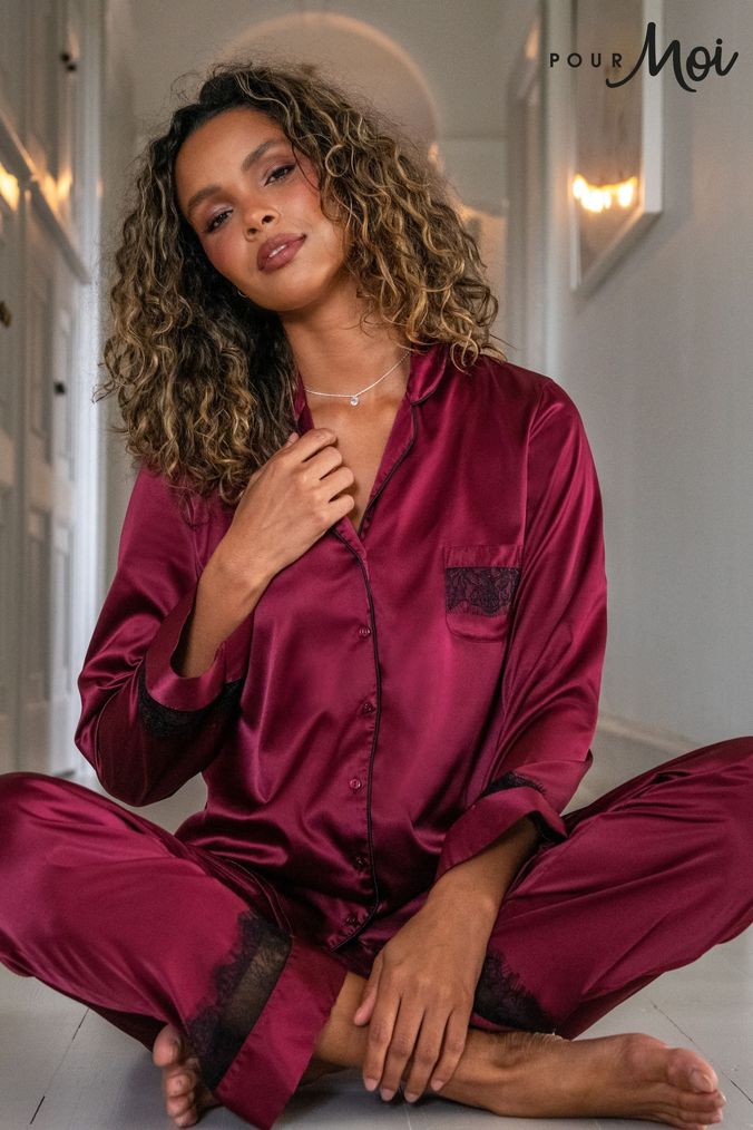 Buy Women s Pyjamas Lace Nightwear Online Next UK