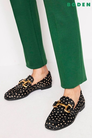 Boden Black Iris Snaffle Loafers (AC8406) | £120