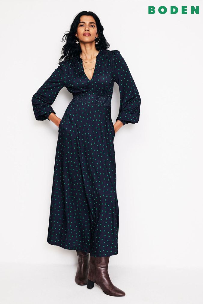 Boden sparkly spot party dress clearance