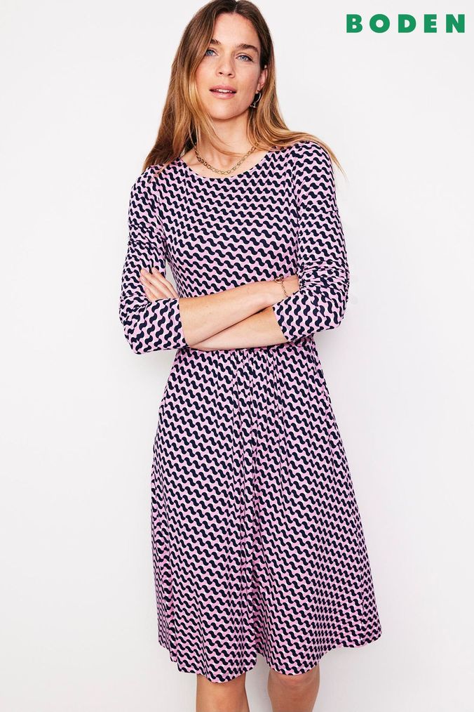 Pink dress business clearance