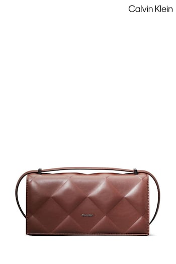 Calvin Klein Natural Diamond Quilt Conv Shoulder Bag (AC8791) | £120