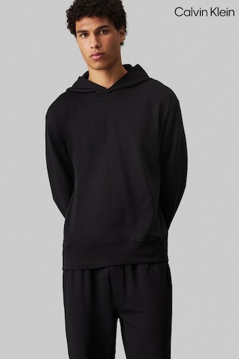 Calvin Klein Black Long Sleeved Hoodie (AC9128) | £65