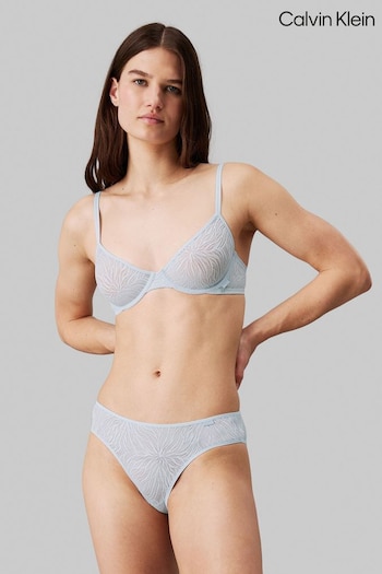 Calvin Klein Natural Single Underwear With Sheer Masquisette (AC9189) | £28