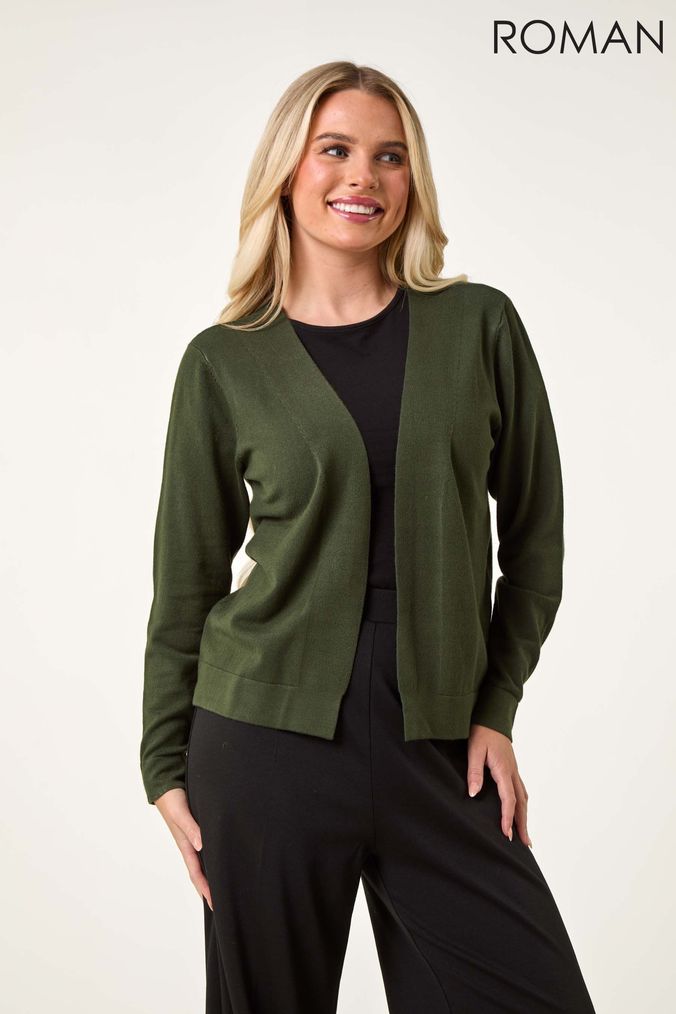 Buy Women s Cardigans Green Petite Knitwear Online Next UK