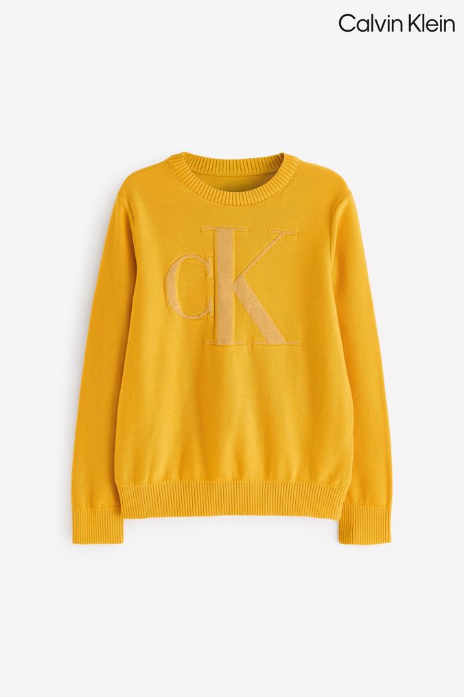 Boys Knitwear Yellow Next Official Site