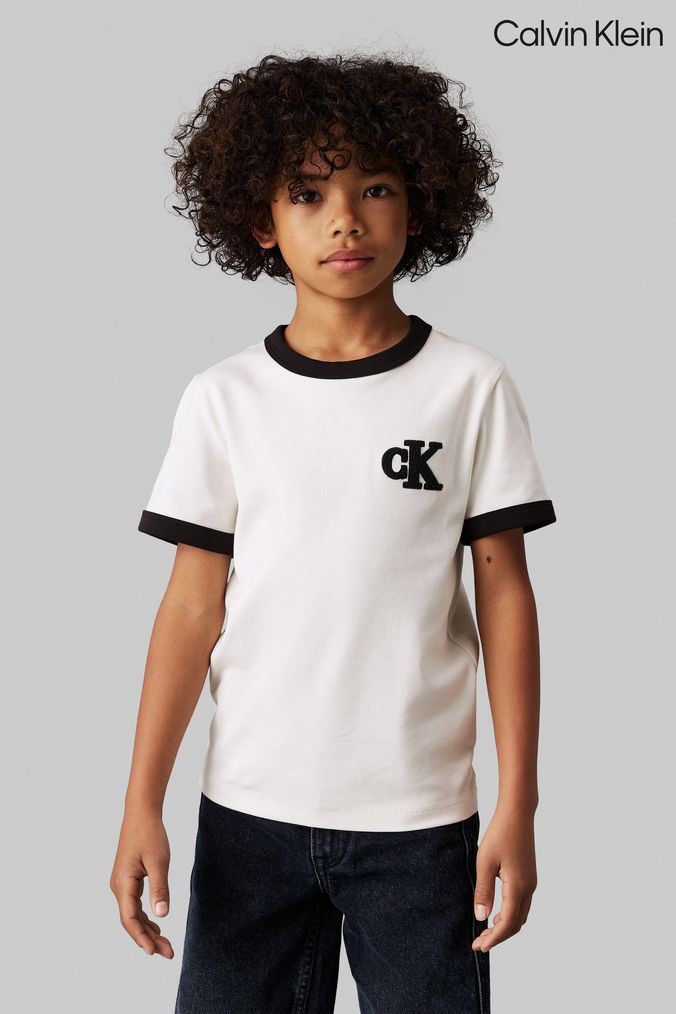 Buy Boys T Shirts Calvin Klein Tops Online Next UK