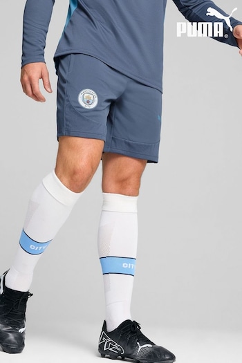 Puma Blue Manchester City Training Shorts (AC9979) | £38