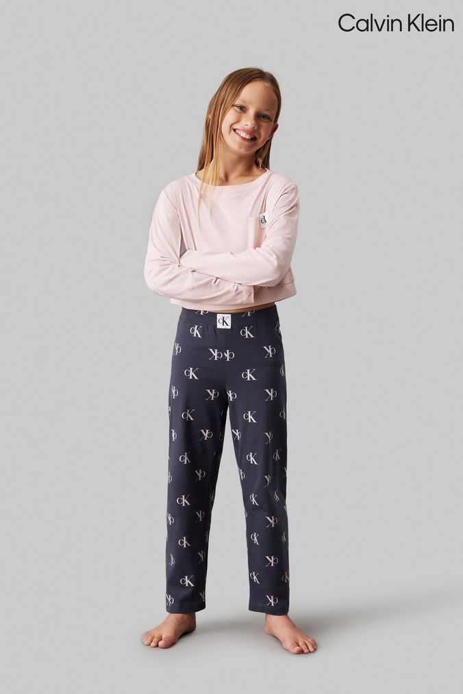 Buy Girls Pyjamas Calvin Klein Nightwear Online Next UK