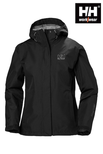 Helly Hansen Seven J Rain Black Jacket (AD0360) | £110