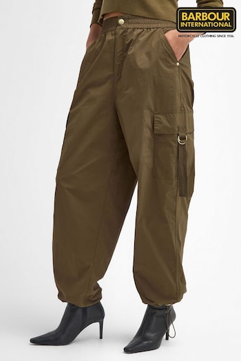 Barbour® International Green Carla Trousers (AD0790) | £100