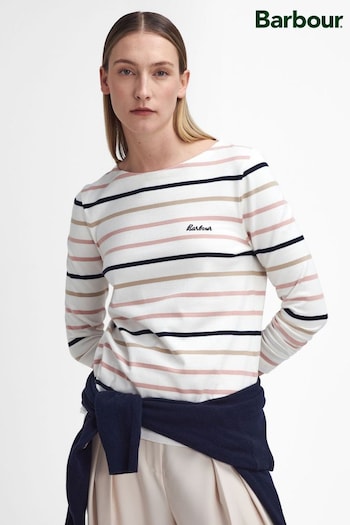 Barbour® White Hawkins Top (AD0811) | £45