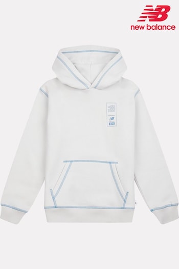 New Balance Grey Boys 574 Diagram Hoodie (AD1125) | £55 - £66