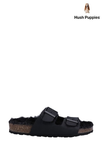 Hush Puppies Natural Jessie Mule Slippers (AD1228) | £60