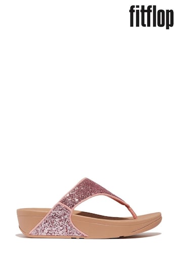 FitFlop Lulu Glitterball Toe Post Sandals (AD1424) | £70