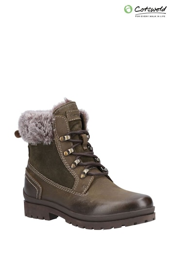 Cotswolds Evenlode Ankle Brown Boots (AD1431) | £80