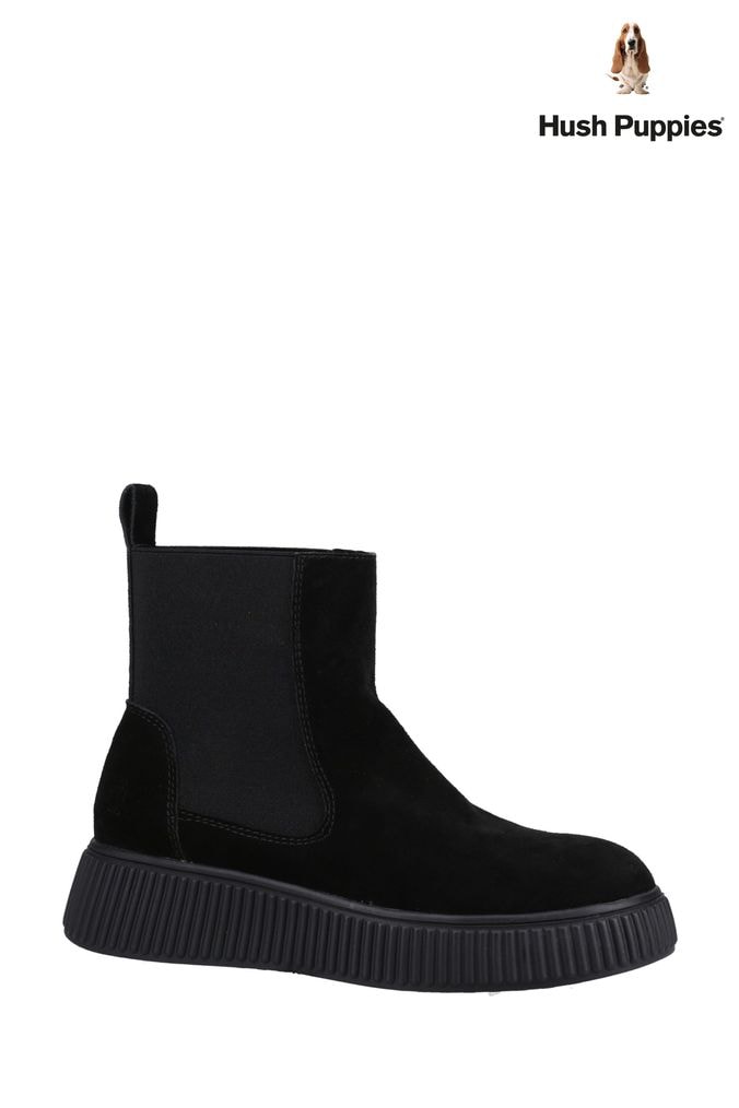 Next black suede boots online
