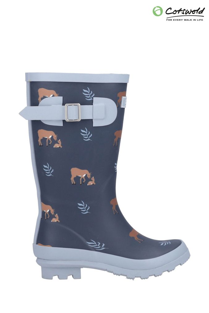 Girls blue wellies 2025
