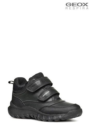 Geox Boy J Simbyos ABX Black Shoes (AD1464) | £70