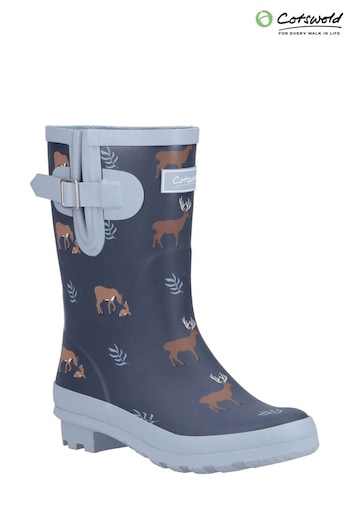 Cotswolds Blue Woodland Mid Wellingtons (AD1492) | £45