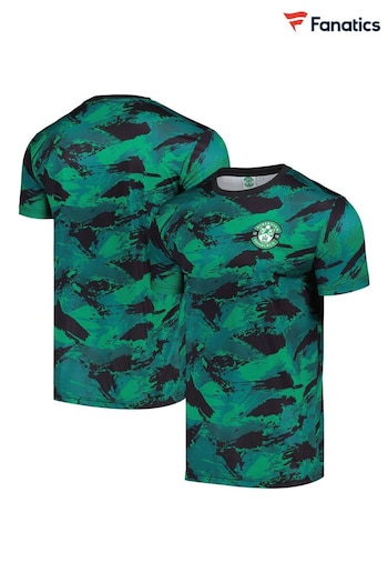 Fanatics Green Hibernian Camo Polyester T-Shirt (AD1553) | £25