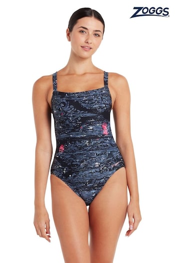 Zoggs Dusk Adjustable Classicback Black Swimsuit (AD1801) | £55