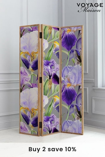 Voyage Maison Damson Purple Elva Room Divider (AD2122) | £295