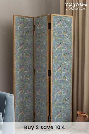 Voyage Maison Mineral Blue Lossie Room Divider (AD2142) | £0