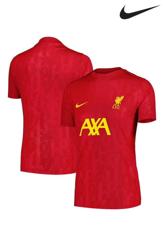 Red nike outfit womens top