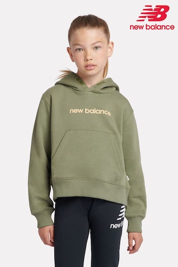 New Balance Green Girls Floral Sneaker Hoodie (AD2714) | £55 - £66