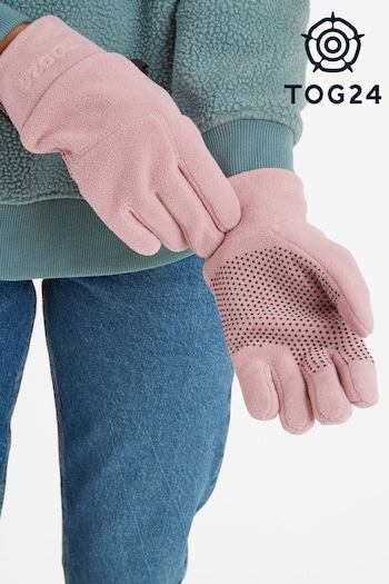 Tog 24 Pink Stride Microfleece Gloves (AD3010) | £24