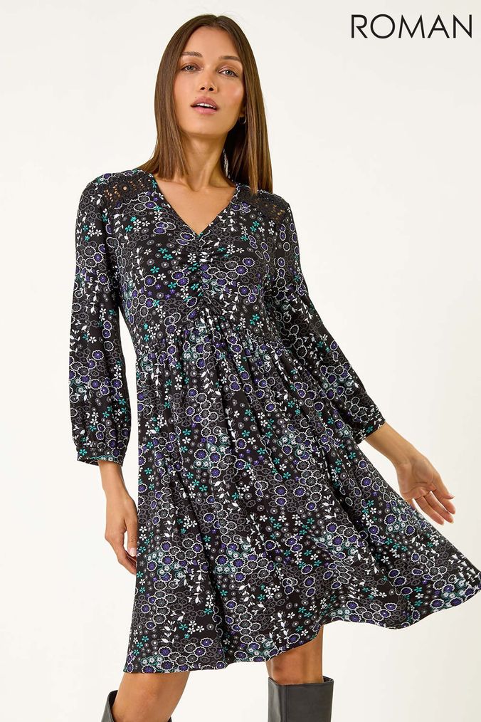 Blue Lace Dresses Navy Light Blue Pale Blue Lace Dress Next UK