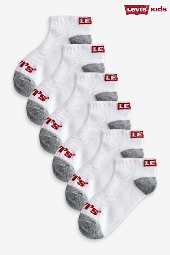 Levi's White Socks 6 Pack (AD3669) | £15